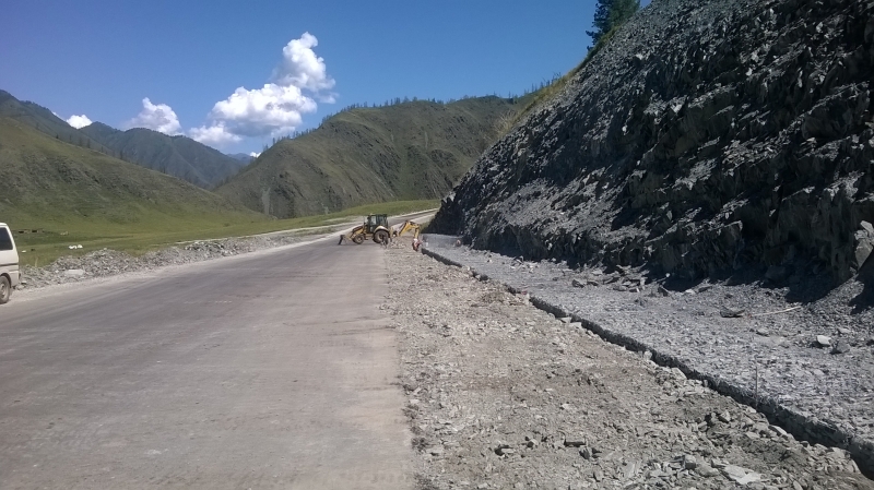 строительство автодороги